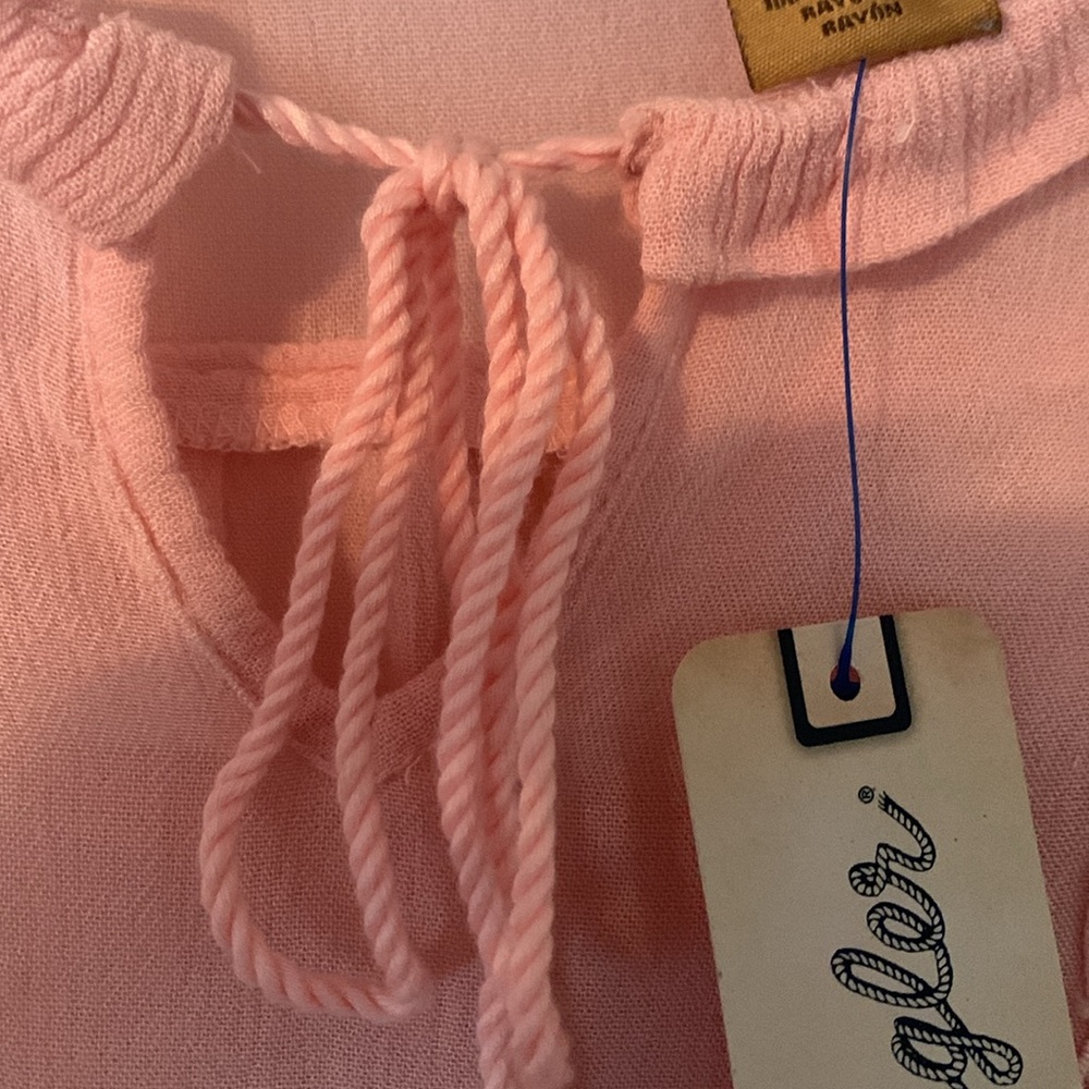 Wrangler Blouse Pink NWT **CUTE** Medium - Picture 6 of 8